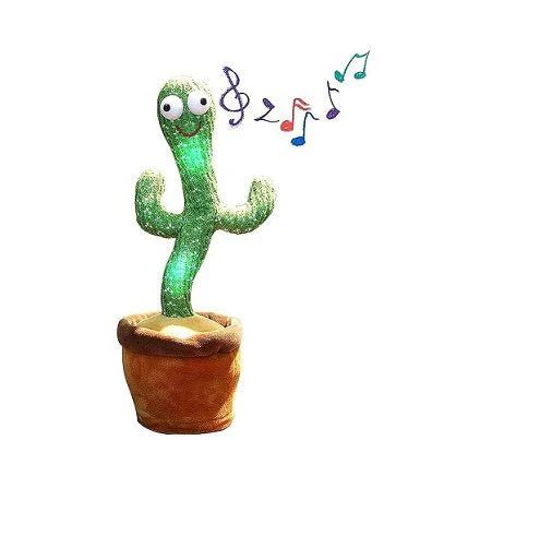 Dancing Cactus Toy – Singing, Recording & Dancing Plush Cactus