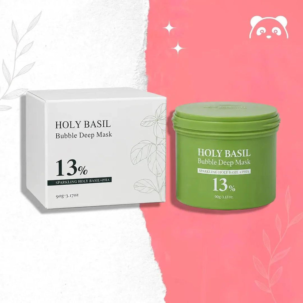 Holy Basil Bubble Deep Face Mask