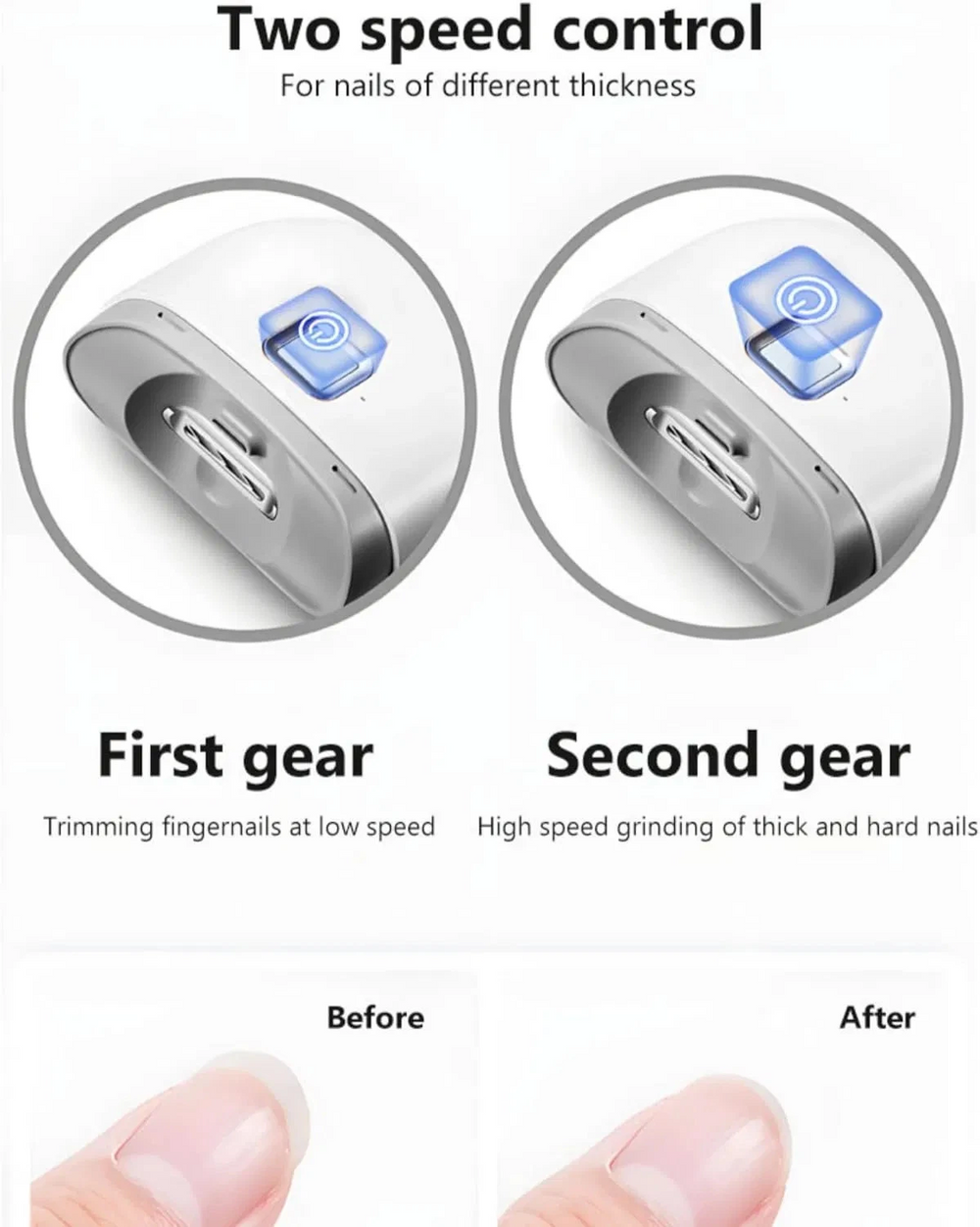 Mini Electric Nail Cutter