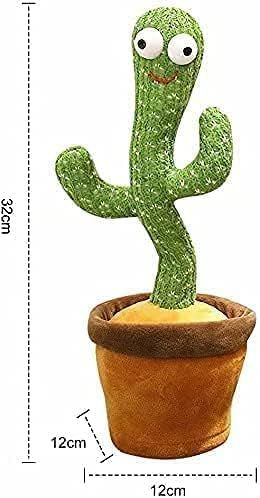 Dancing Cactus Toy – Singing, Recording & Dancing Plush Cactus