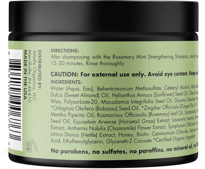 Mielle Rosemary Mint Strengthening Hair Masque